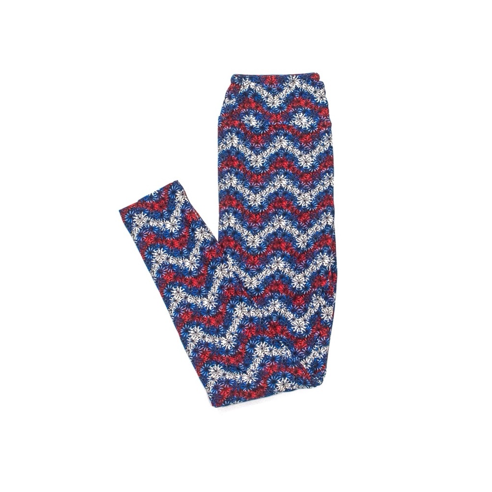 4th of July Patriotic Leggings (Red, White & Blue)